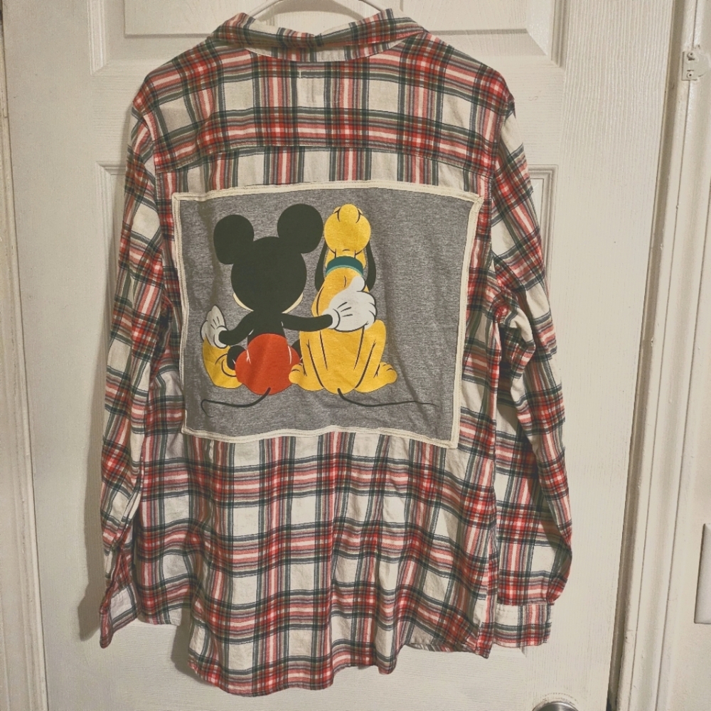 Upcycled Plaid Flannel